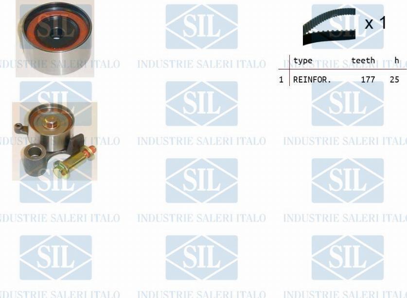 Saleri SIL TK1484 - Kit cinghie dentate autozon.pro