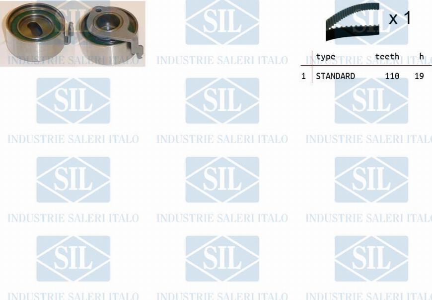 Saleri SIL TK1483 - Kit cinghie dentate autozon.pro