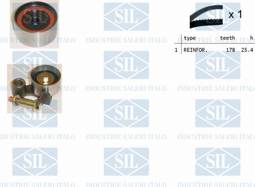 Saleri SIL TK1432 - Kit cinghie dentate autozon.pro