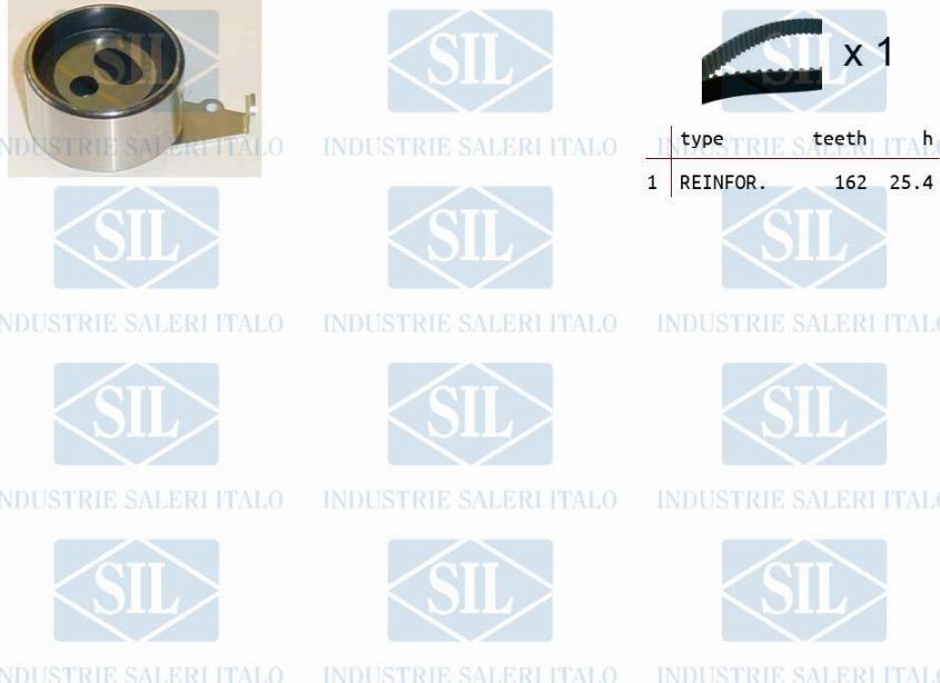 Saleri SIL TK1429 - Kit cinghie dentate autozon.pro