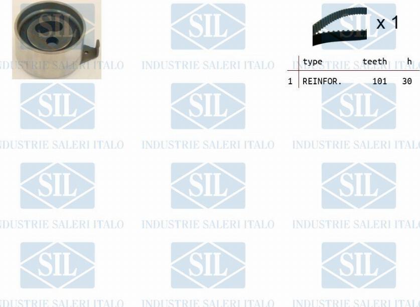 Saleri SIL TK1428 - Kit cinghie dentate autozon.pro