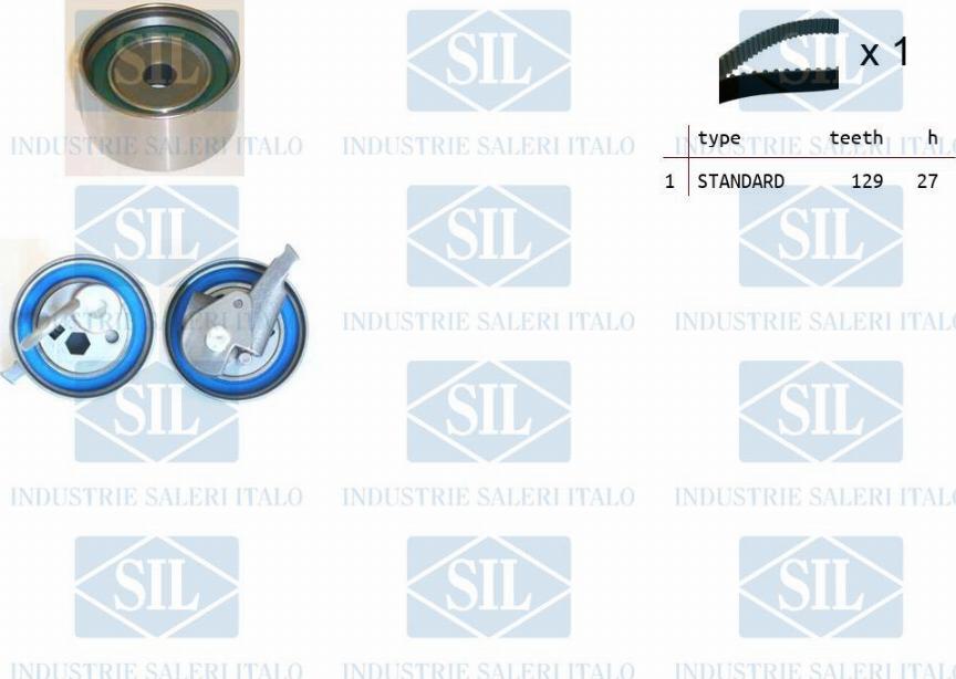 Saleri SIL TK1478 - Kit cinghie dentate autozon.pro