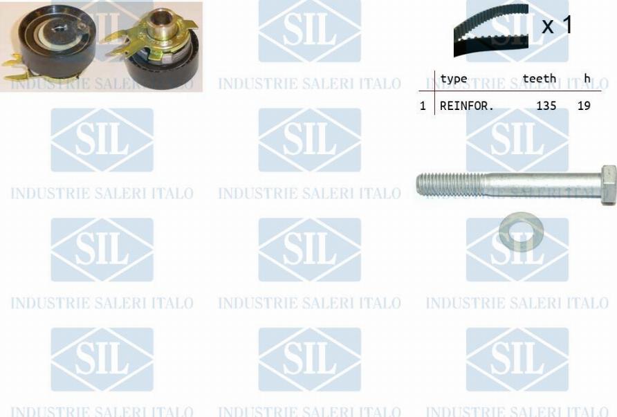 Saleri SIL TK1097 - Kit cinghie dentate autozon.pro