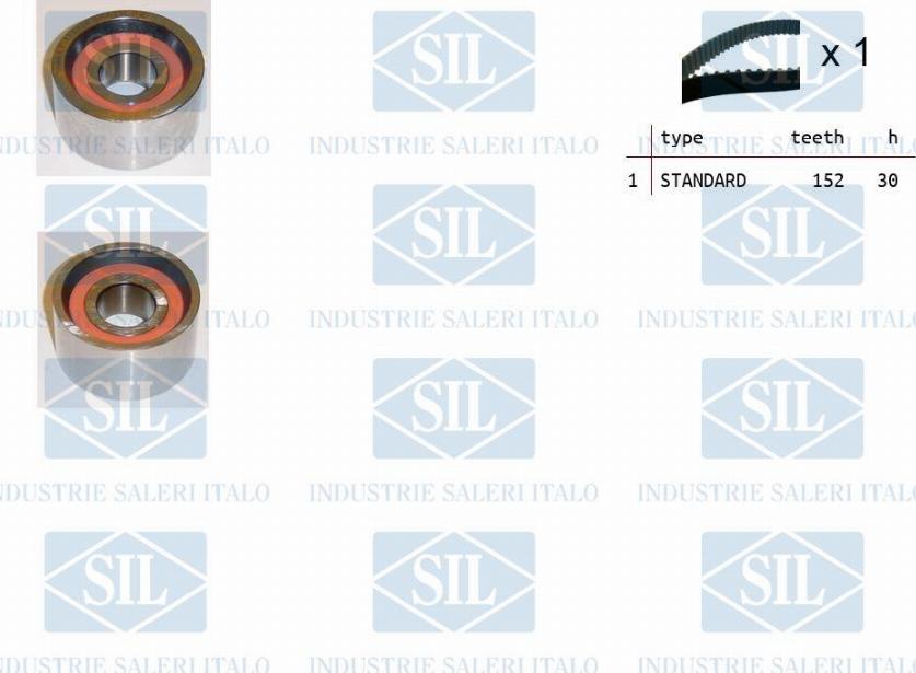 Saleri SIL TK1044 - Kit cinghie dentate autozon.pro