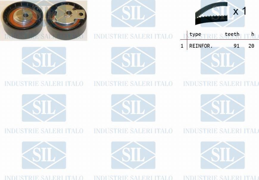 Saleri SIL TK1054 - Kit cinghie dentate autozon.pro