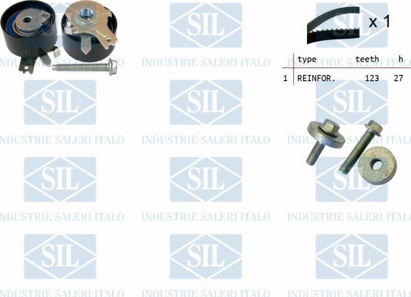 Saleri SIL TK1055 - Kit cinghie dentate autozon.pro