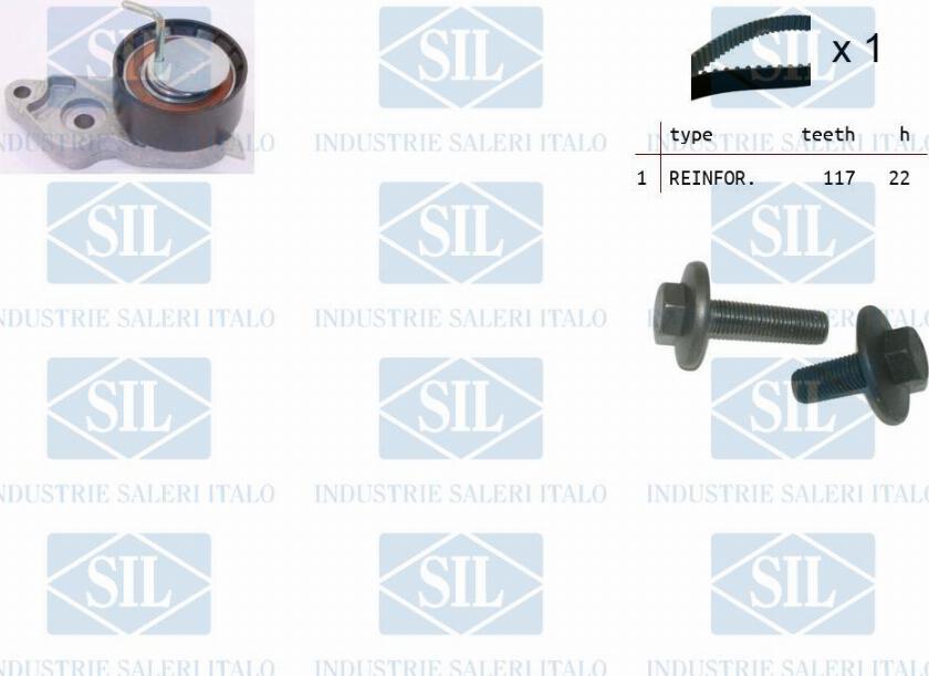 Saleri SIL TK1064 - Kit cinghie dentate autozon.pro