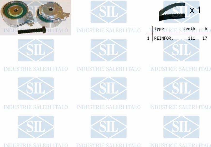 Saleri SIL TK1005 - Kit cinghie dentate autozon.pro