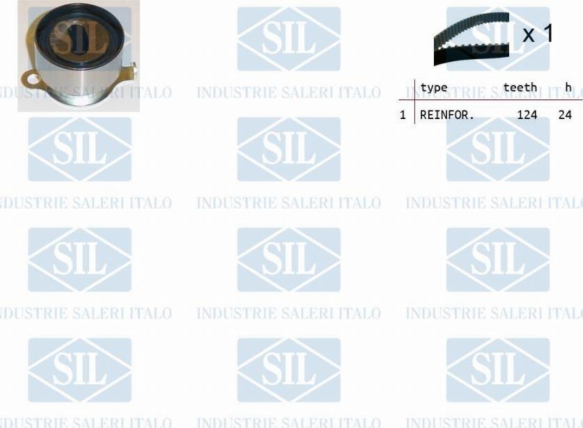 Saleri SIL TK1079 - Kit cinghie dentate autozon.pro