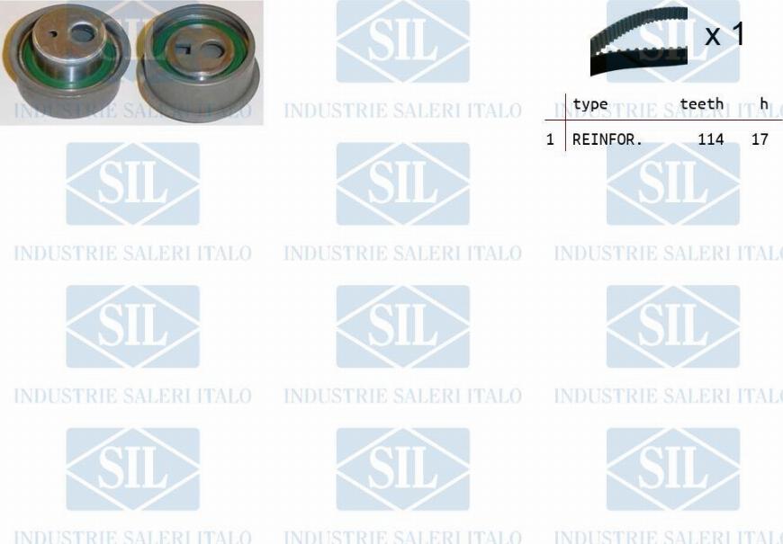 Saleri SIL TK1073 - Kit cinghie dentate autozon.pro