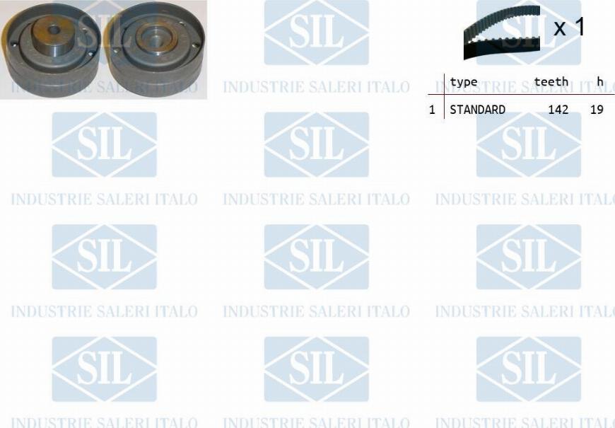 Saleri SIL TK1199 - Kit cinghie dentate autozon.pro