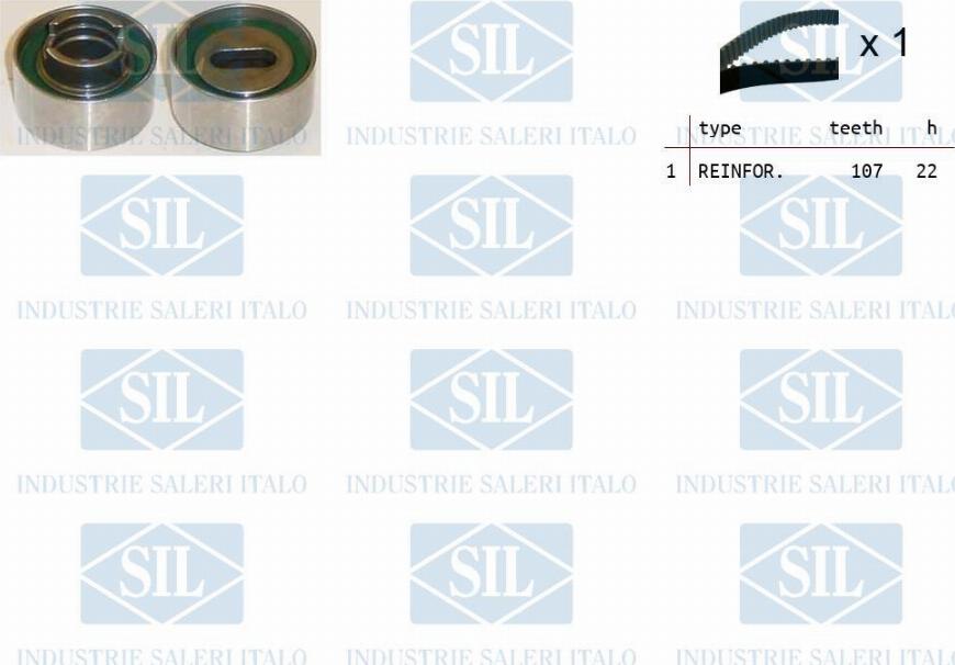 Saleri SIL TK1194 - Kit cinghie dentate autozon.pro