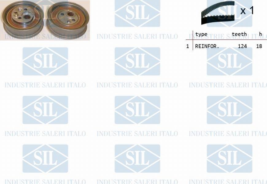 Saleri SIL TK1140 - Kit cinghie dentate autozon.pro