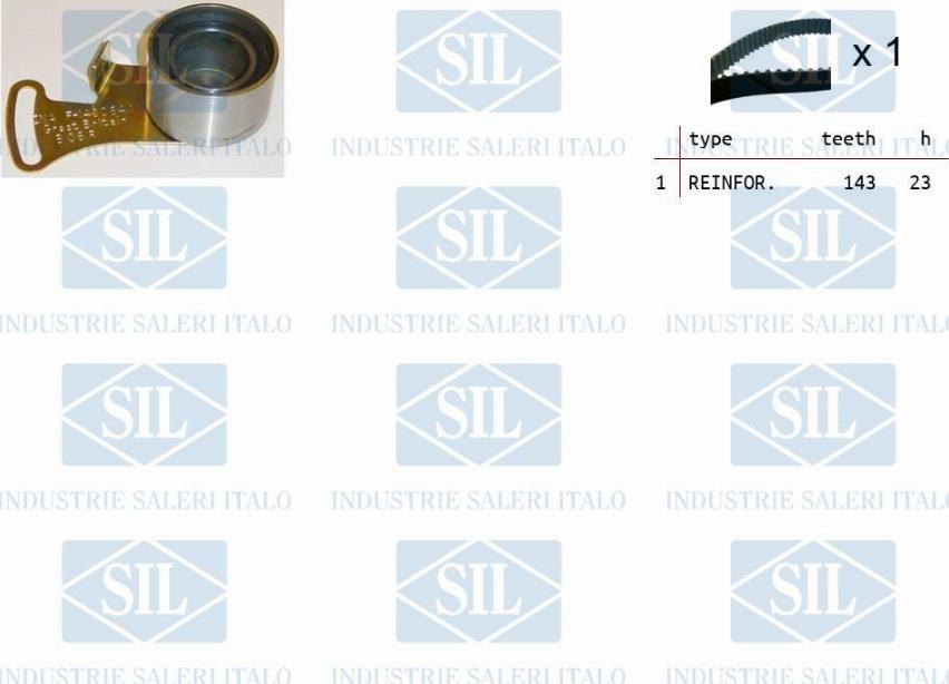 Saleri SIL TK1147 - Kit cinghie dentate autozon.pro