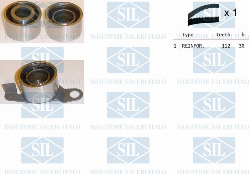 Saleri SIL TK1150 - Kit cinghie dentate autozon.pro