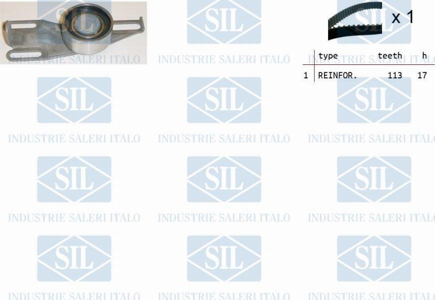 Saleri SIL TK1169 - Kit cinghie dentate autozon.pro