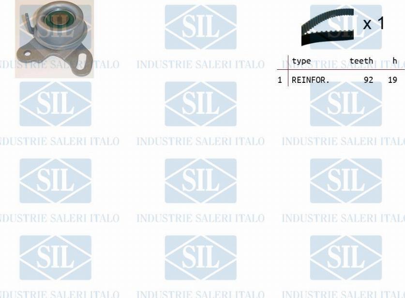 Saleri SIL TK1167 - Kit cinghie dentate autozon.pro