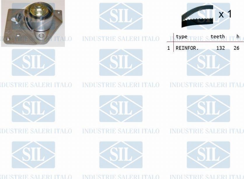 Saleri SIL TK1113 - Kit cinghie dentate autozon.pro