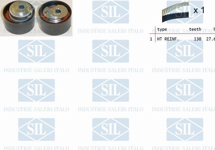 Saleri SIL TK1117 - Kit cinghie dentate autozon.pro