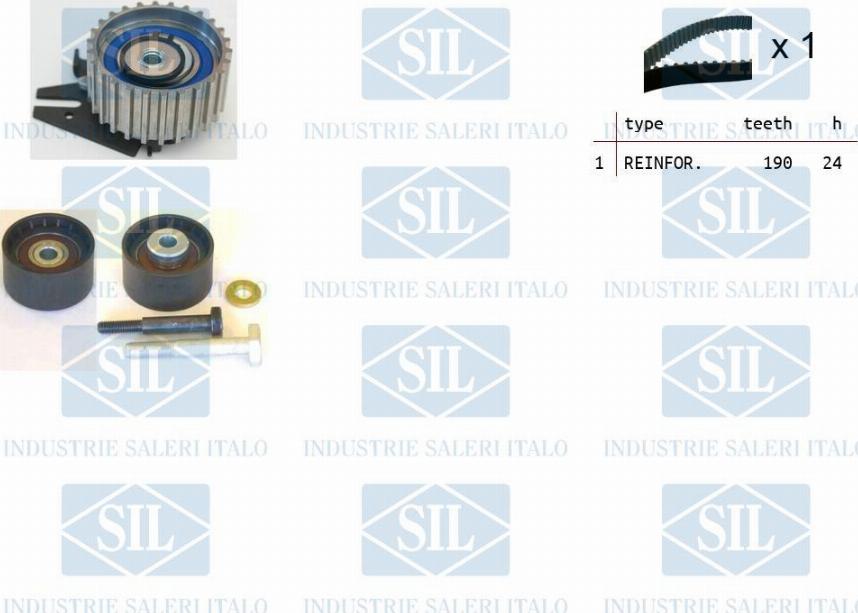 Saleri SIL TK1133 - Kit cinghie dentate autozon.pro