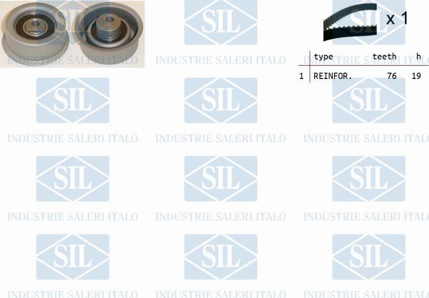 Saleri SIL TK1173 - Kit cinghie dentate autozon.pro