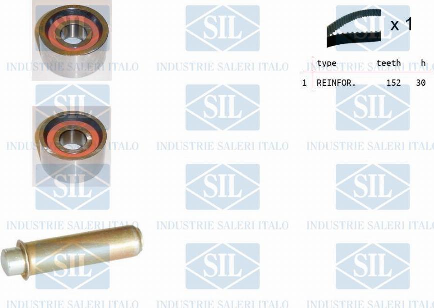 Saleri SIL TK1392 - Kit cinghie dentate autozon.pro