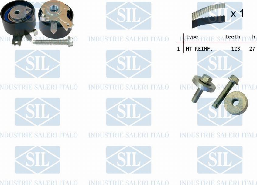 Saleri SIL TK1355 - Kit cinghie dentate autozon.pro