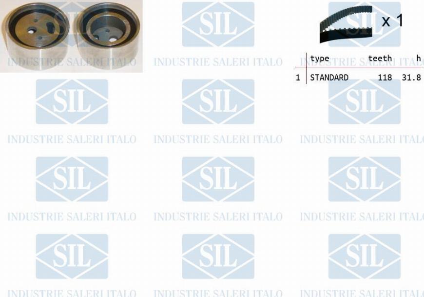 Saleri SIL TK1350 - Kit cinghie dentate autozon.pro