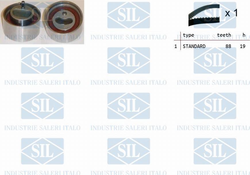 Saleri SIL TK1363 - Kit cinghie dentate autozon.pro