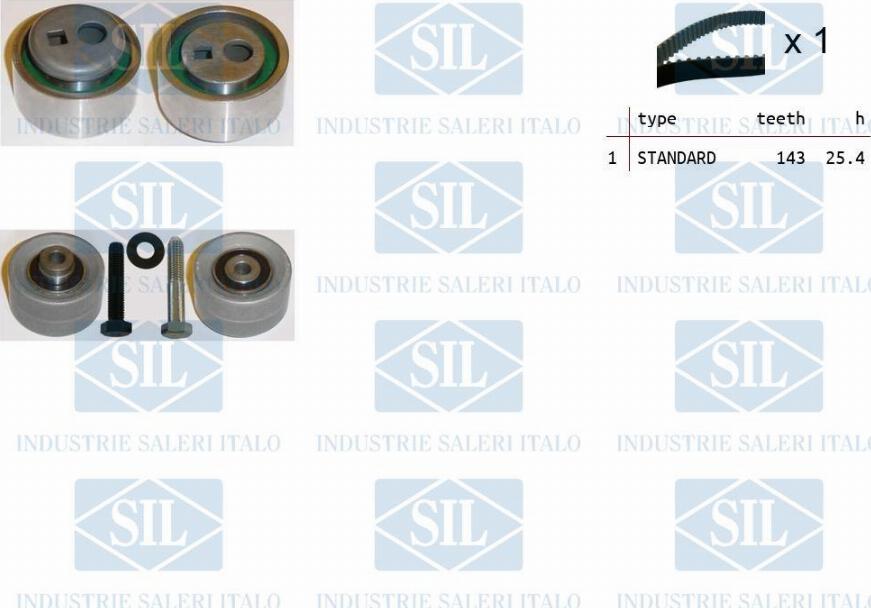 Saleri SIL TK1306 - Kit cinghie dentate autozon.pro