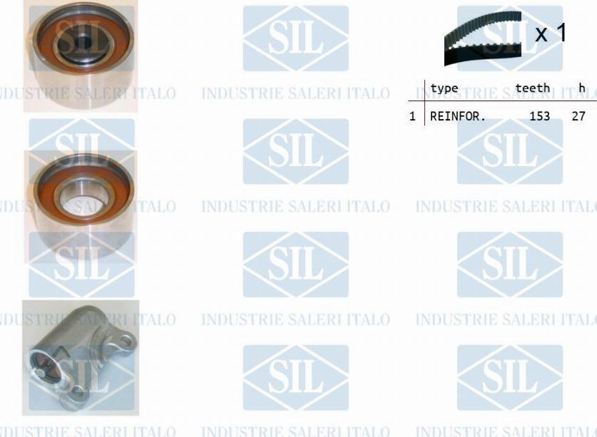 Saleri SIL TK1308 - Kit cinghie dentate autozon.pro