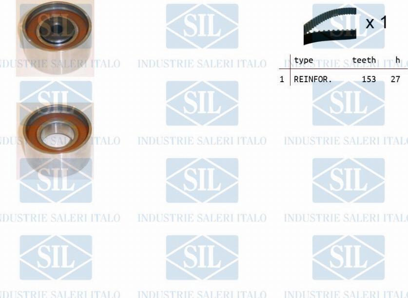 Saleri SIL TK1307 - Kit cinghie dentate autozon.pro