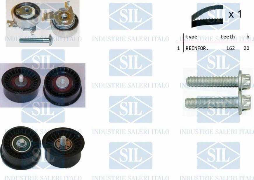 Saleri SIL TK1317 - Kit cinghie dentate autozon.pro