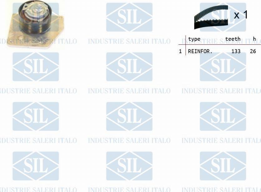 Saleri SIL TK1336 - Kit cinghie dentate autozon.pro