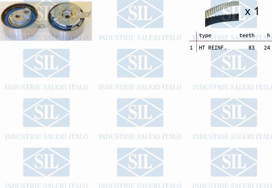 Saleri SIL TK1324 - Kit cinghie dentate autozon.pro