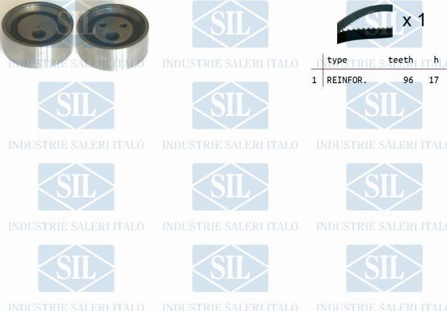 Saleri SIL TK1325 - Kit cinghie dentate autozon.pro