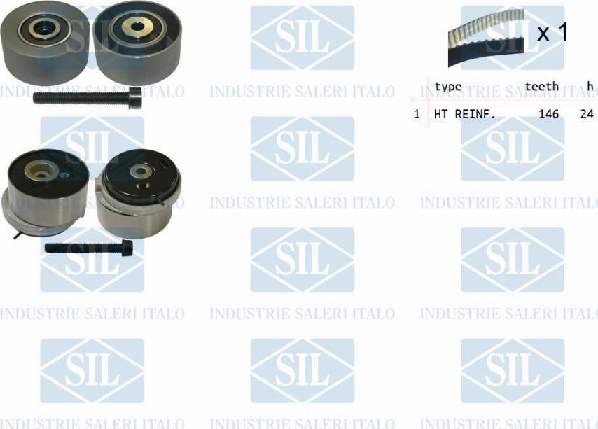 Saleri SIL TK1320 - Kit cinghie dentate autozon.pro