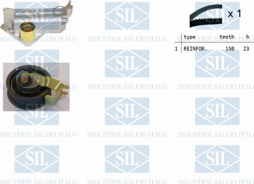 Saleri SIL TK1251 - Kit cinghie dentate autozon.pro