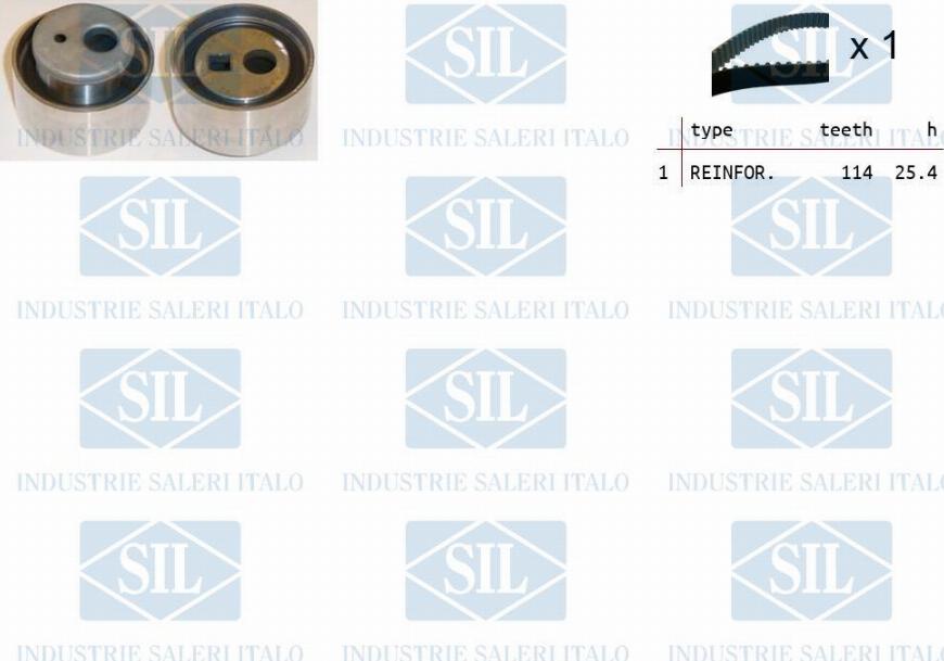 Saleri SIL TK1218 - Kit cinghie dentate autozon.pro