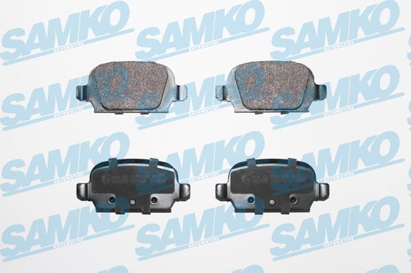 Samko 5SP998 - Kit pastiglie freno, Freno a disco autozon.pro