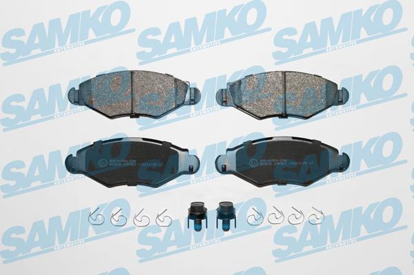 Samko 5SP903 - Kit pastiglie freno, Freno a disco autozon.pro