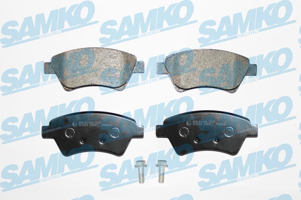 Samko 5SP911 - Kit pastiglie freno, Freno a disco autozon.pro