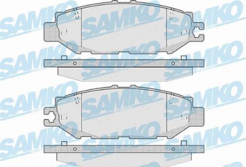 Samko 5SP939 - Kit pastiglie freno, Freno a disco autozon.pro