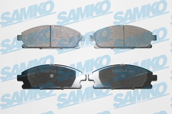 Samko 5SP935 - Kit pastiglie freno, Freno a disco autozon.pro