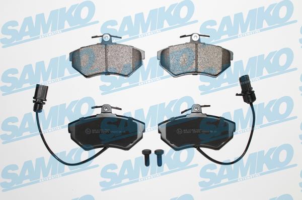 Samko 5SP979 - Kit pastiglie freno, Freno a disco autozon.pro