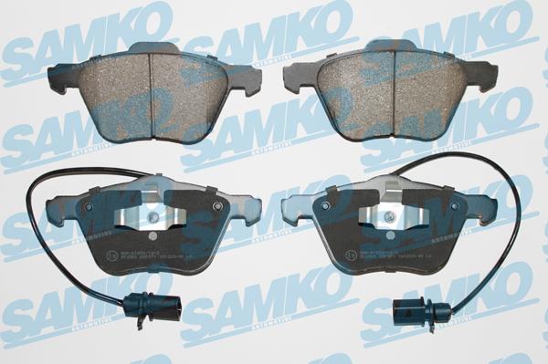 Samko 5SP971 - Kit pastiglie freno, Freno a disco autozon.pro