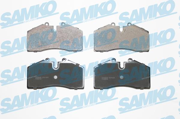 Samko 5SP466 - Kit pastiglie freno, Freno a disco autozon.pro