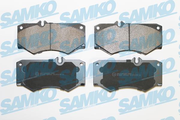 Samko 5SP408 - Kit pastiglie freno, Freno a disco autozon.pro