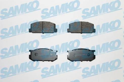 Samko 5SP416 - Kit pastiglie freno, Freno a disco autozon.pro