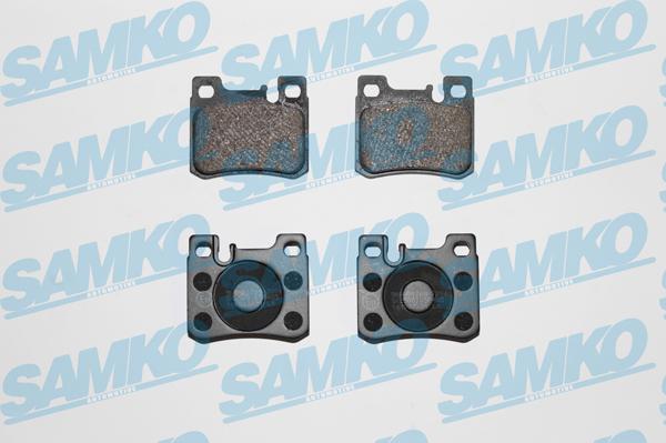 Samko 5SP485 - Kit pastiglie freno, Freno a disco autozon.pro